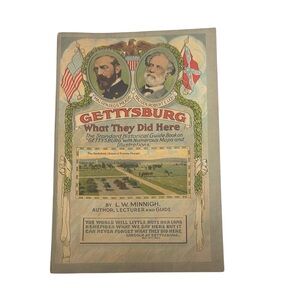 Gettysburg: What They Did Here Guide Book 1924